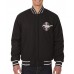 Mustang Black Wool Varsity Jacket Mustang Black Wool Varsity Jacket